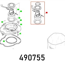 MOTOR 230V SR 6/14 E 1200W SK2