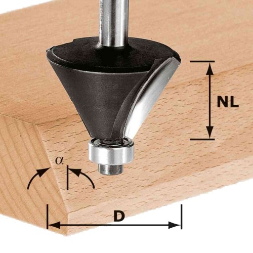 FESTOOL CHAMFER CUTTER HW S12 D44/30/30  491101