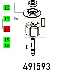 ROTOR LEX 2 185/7 ET-BG