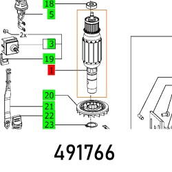 ARMATURE OFK 700 EQ 230V