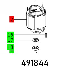 FIELD COIL OFK 700 EQ ET-BG