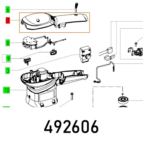 HOUSING COVER ETS 150/5 E ET-BG