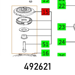 BEARING FLANGE RO 125