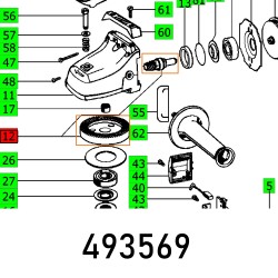 GEAR RAS/RAP 180.03E ET-BG