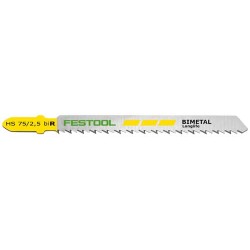 FESTOOL JIGSAW BLADE HS 75/2,5 BI R/5 493570