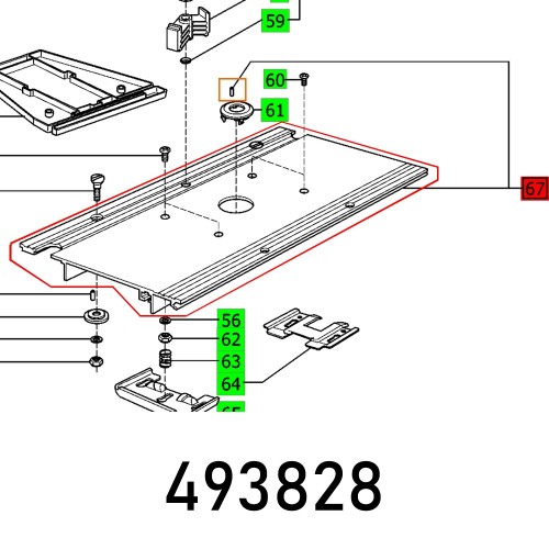 PROFILE PLATE CMS-OF 1010