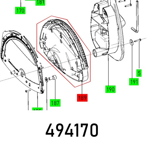 BRACKET KS120EB VOLLST