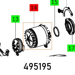 MOTOR T 12 ECM ET-BG