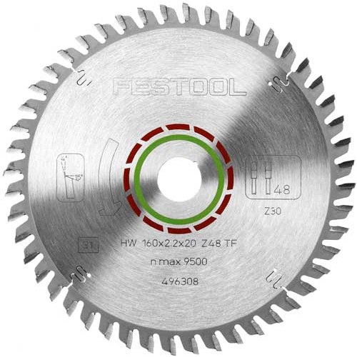 FESTOOL SPECIAL SAW BLADE 160X2,2X20 TF48 496308