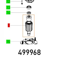 ARMATURE ES150/5E 230-240V ET-BG