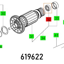 BEARING 629 2RS1 C3 LHT 23