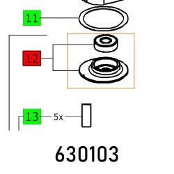 BEARING CARRIER LRM-A VOLLST.