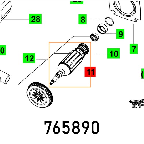 ARMATURE MXP 1602