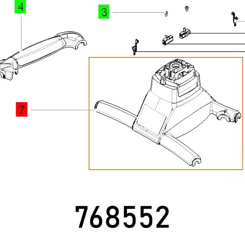 MOTOR FRAME MX 1000 E EF