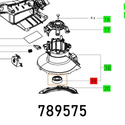 BALL BEARING 6000 DDU-C3 D8S L (NSK)