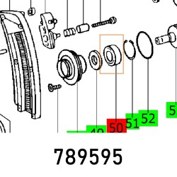 BALL BEARING 6002 DDU DIN 625