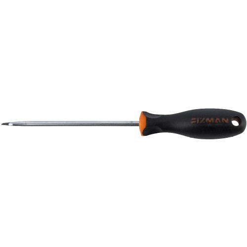 FIXMAN S/DRIVER SLOTTED 4X0.8X100MM CRV WITH ERGONOMIC HANDLE