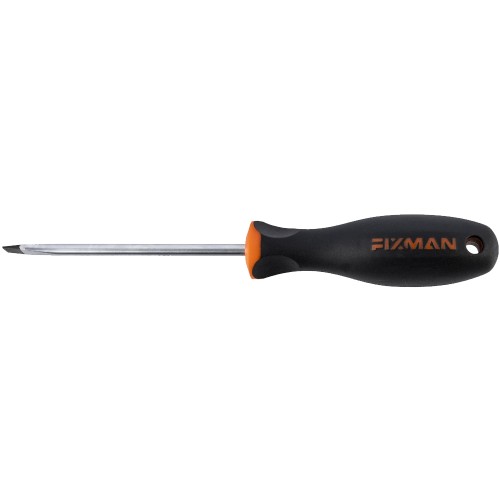 FIXMAN S/DRIVER SLOTTED 5.5X1X100MM CRV WITH ERGONOMIC HANDLE