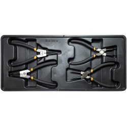 FIXMAN TRAY 4 PIECE 6" INTERNAL AND EXTERNAL CIRCLIP PLIERS