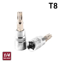 FIXMAN 1/4" DR.BIT SOCKET TORX T8