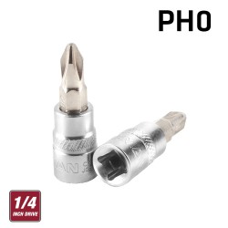 FIXMAN 1/4" DR.BIT SOCKET PH0 PHILLIPS SCREWDRIVER BIT