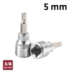 FIXMAN 3/8" DR.BIT SOCKET 5MM HEX ALLEN H5