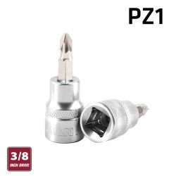 FIXMAN 3/8" DR.BIT SOCKET PZ1 POZI SCREWDRIVER BIT