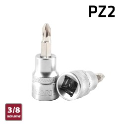 FIXMAN 3/8" DR.BIT SOCKET PZ2 POZI SCREWDRIVER BIT