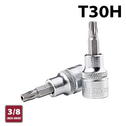 FIXMAN 3/8" DR.BIT SOCKET T30H TORX SECURITY