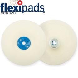 GRINDER PAD & NUT 178MM M14X2 WHITE