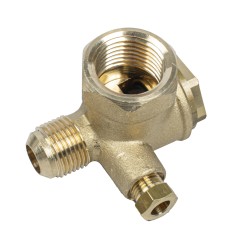 NON-RETURN VALVE 1/2F - 3/8M NBR