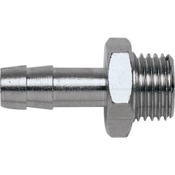 HOSE ADAPTOR 1/4"M X 6MM PACKAGED