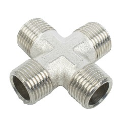 4-WAY CONNECTOR 1/2" MMMM