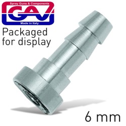 BAYONET COUPLING 6MM 2 PACKAGED