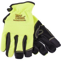 GLOVE YELLOW LARGE WITH PU PALM MULTI PURPOSE