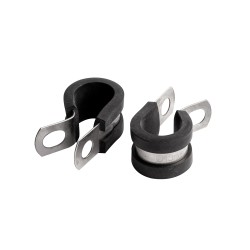 HOSE CLAMP 13MM X 12MM B/WIDTH RUBBER LINED BULK