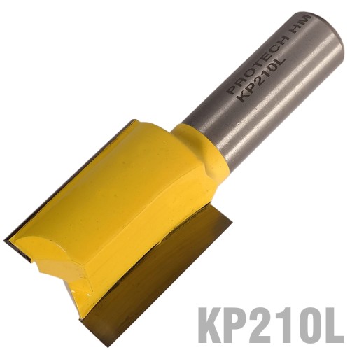 STRAIGHT BIT 1"(25.4MM) X 1 1/4"(31.8MM) TWO FLUTE 1/2" SHANK