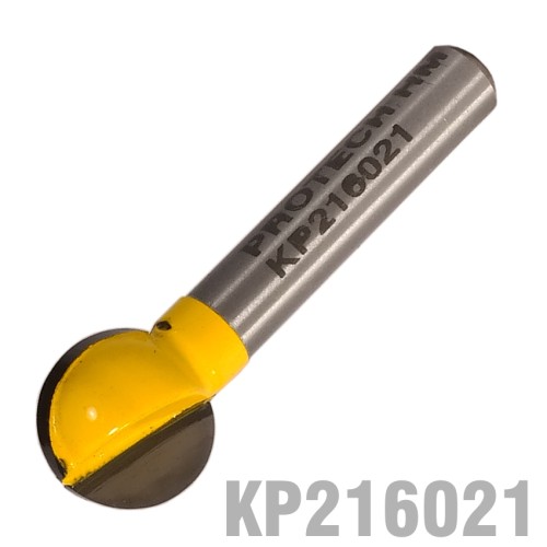 PLUNGE CUTTING BALL 1/2" X 1/2" 1/4"SHANK