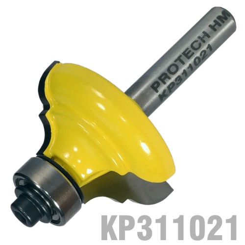 CLASSICAL OGEE 1 1/4" X 9/16" RADIUS 3/16" 1/4" SHANK