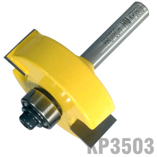 RABBETING BIT 1 1/2" X 1/2" DEPTH 1/2"  1/4"SHANK