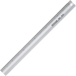 ALUMINIUM STRAIGHT EDGE RULER TYPE B 600X50X5.0MM