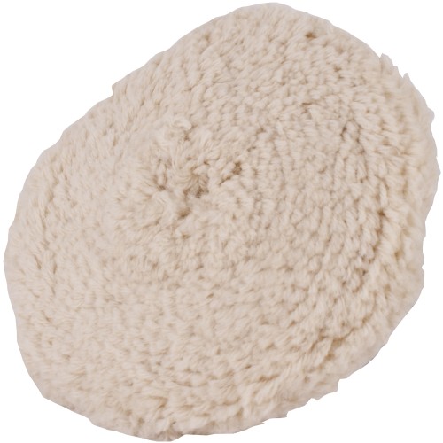 DOUBLE SIDED WOOL BUFF 9" 230MM WITH 5/8 THREAD