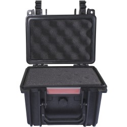 HARD CASE 225X190X170MM OD WITH FOAM BLACK WATER & DUST PROOF (191213)