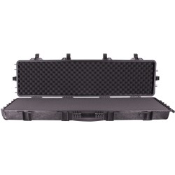 PLASTIC CASE 1387.5 X 393.7 X 152.4MM OD WITH FOAM BLACK