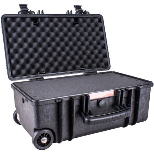 HARD CASE 570X360X265MM OD WITH FOAM BLACK WATER & DUST PROOF 512722