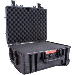 HARD CASE 530X435X260MM OD WITH FOAM BLACK WATER & DUST PROOF 483720