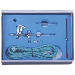 AIR BRUSH KIT 0.25 0.3MM NOZZLES WITH 1.8M AIRHOSE