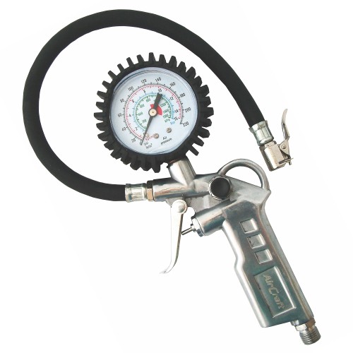 TYRE INFLATOR WITH GAUGE