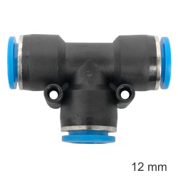 PU HOSE FITTING TEE 12MM