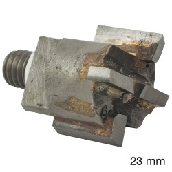 CARBIDE TIPPED CUTTER 23MM /LOCK MORTICER FOR WOOD SCREW TYPE